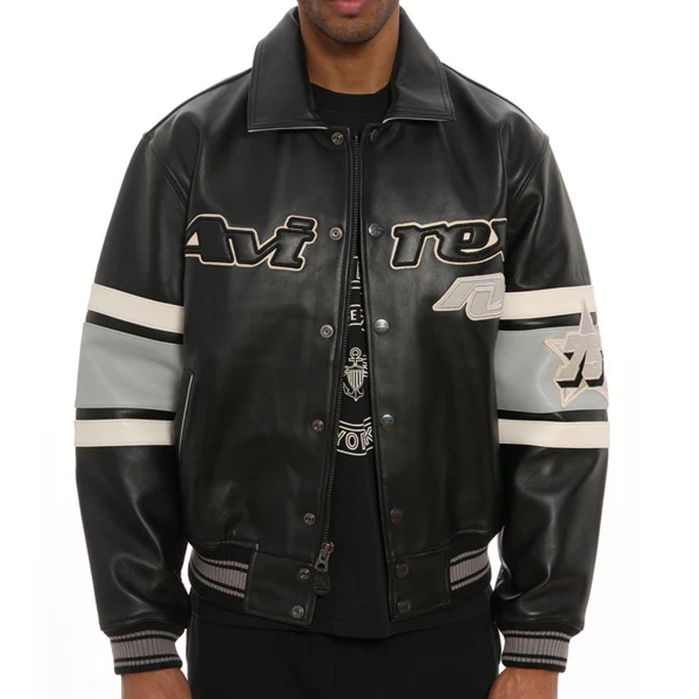 2024 Super Quality Genuine Leather Wholesale Price Top Selling Customized Bomber Leather Jacket