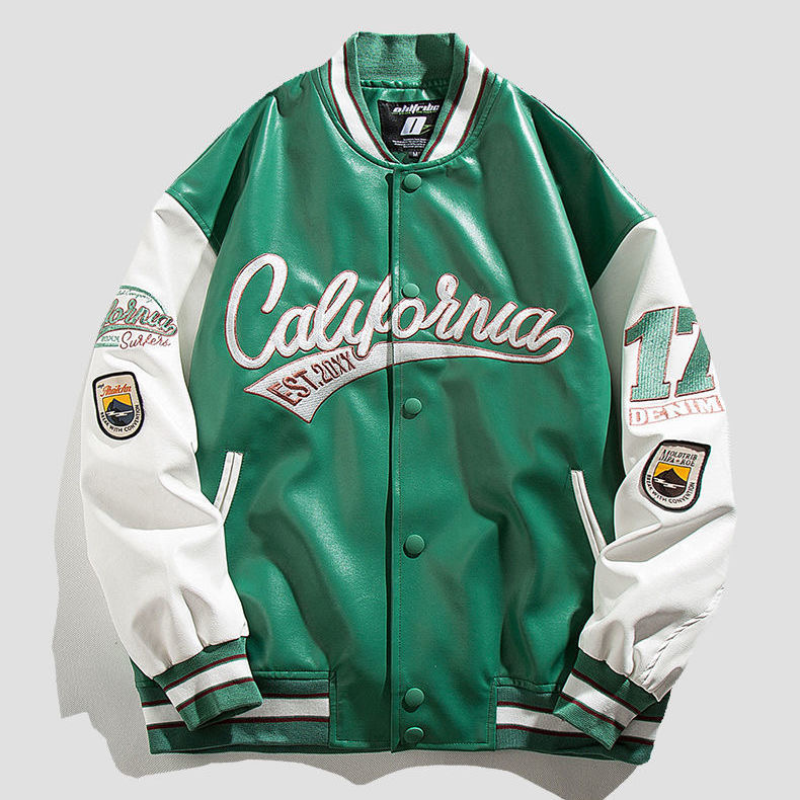 2022 New American Letter Embroidered Jackets Coats Men's Y2K Street Hip Hop Wild Baseball Uniform Couple Casual Jackets
