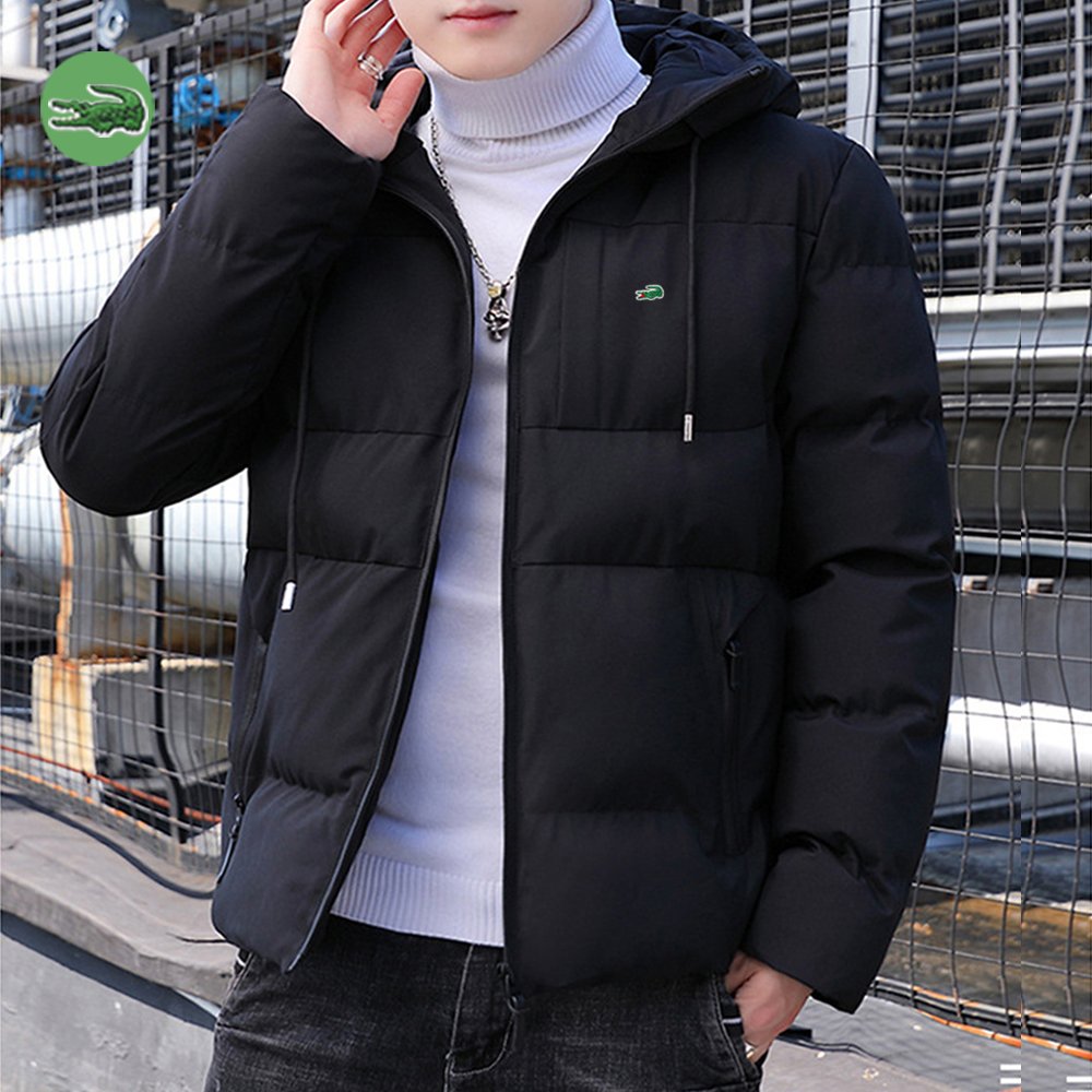 Spring, Autumn and Winter Men's Customized Logo Outdoor Zipper Waterproof Hooded Warm Top > Men's Clothing > Men's Jackets