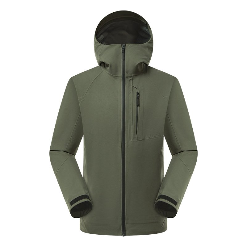 Unisex GORTEX Plus Size Tactical Jacket Custom Logo Summer Waterproof Zipper Closure Ultralight Hard Shell for Outdoor Use