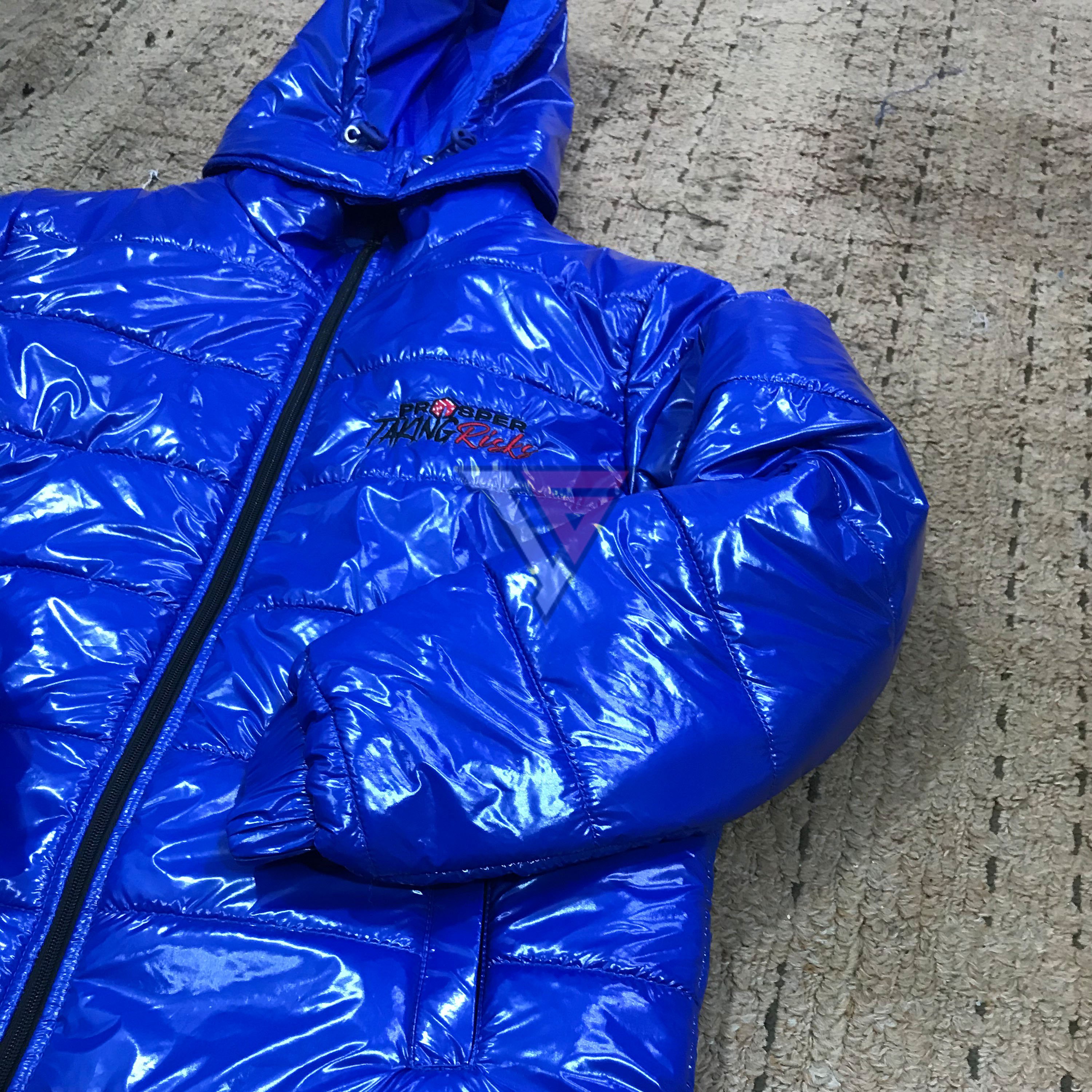 Custom Men Jacket Puffer Winter Coat With Removable Hood Men Padded Jackets Clothing Length Regular men's jackets