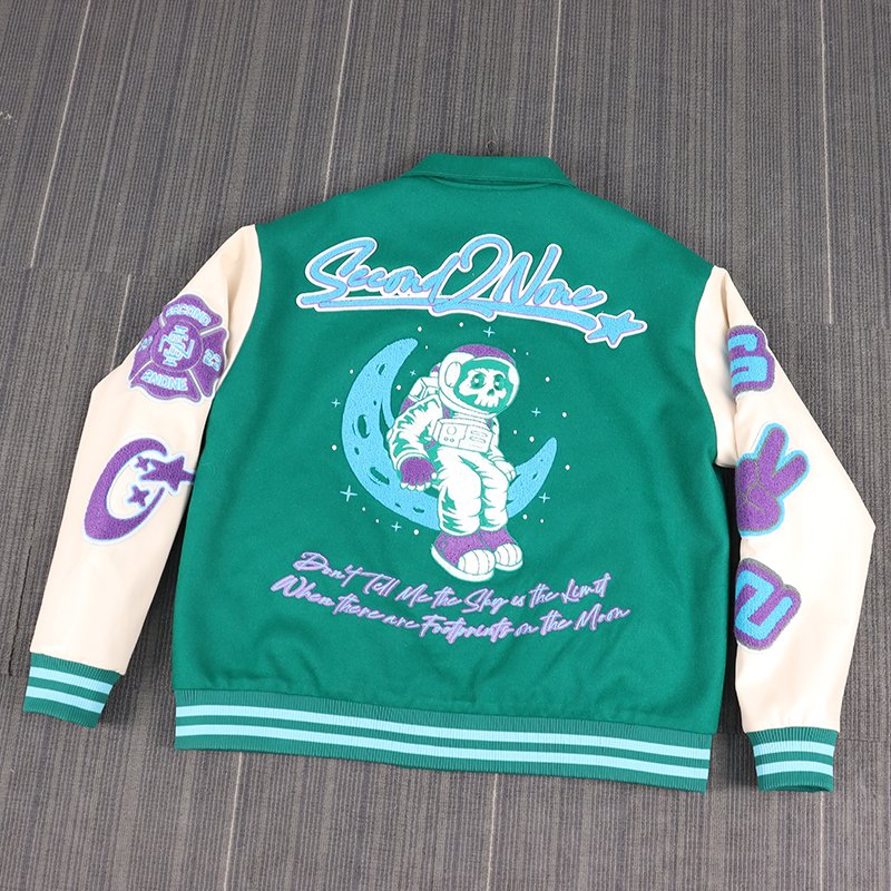 mens streetwear custom windbreaker letterman baseball jackets varsities college jackets
