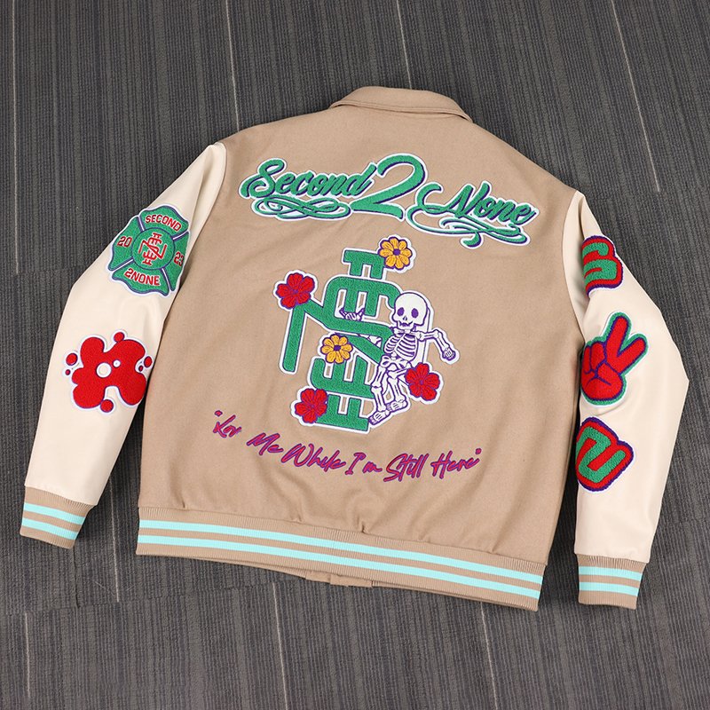 mens streetwear custom windbreaker letterman baseball jackets varsities college jackets