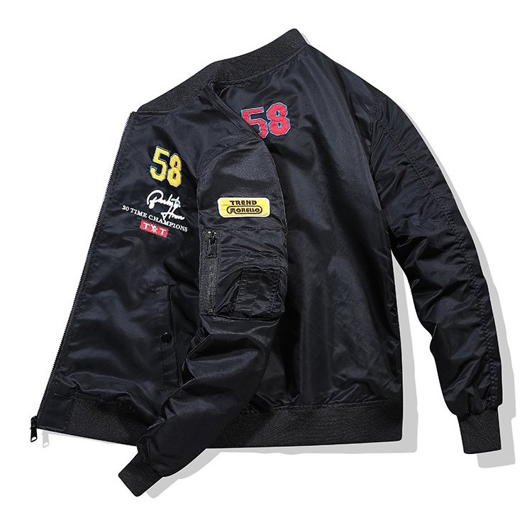 Spring Autumn wear water proof mens ma1 customized flight jacket men's jackets & coats