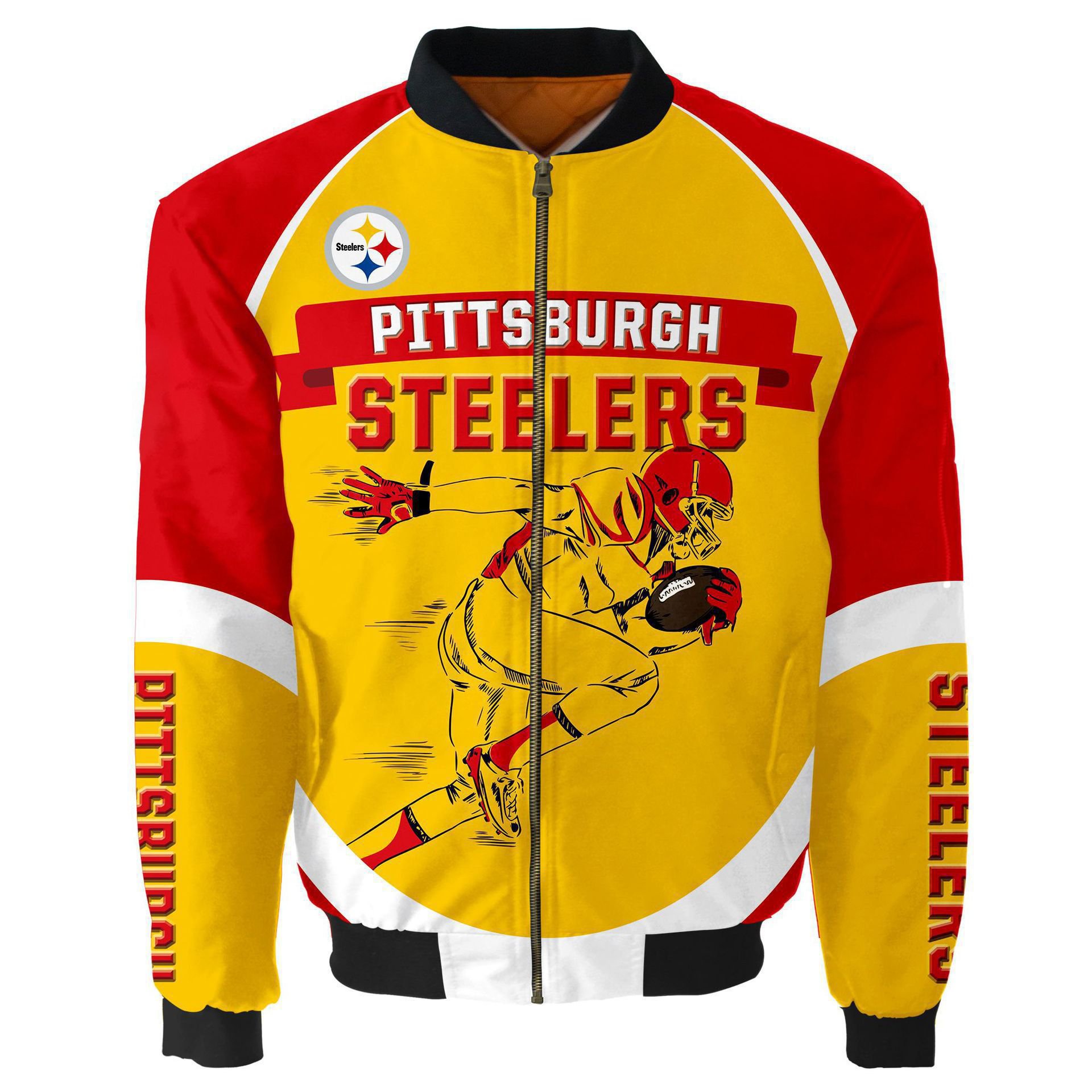 Hot Sales 2024 American Football Team All 32 Teams Jacket High Quality Winter Hip Hop Sports Men's Jacket