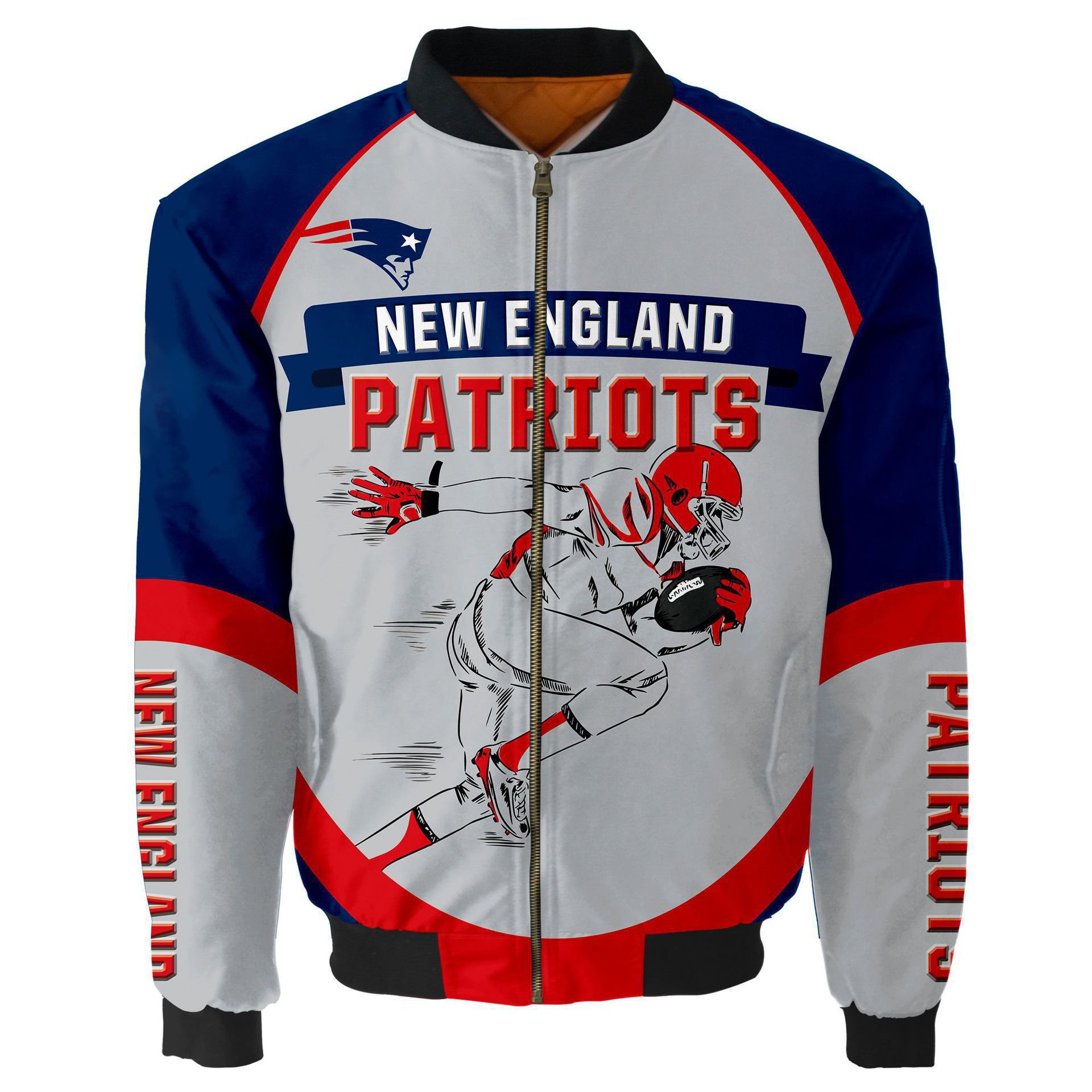 Hot Sales 2024 American Football Team All 32 Teams Jacket High Quality Winter Hip Hop Sports Men's Jacket