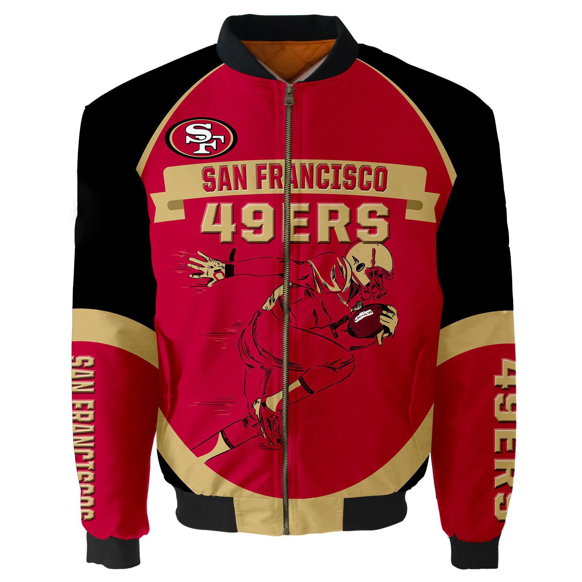 Hot Sales 2024 American Football Team All 32 Teams Jacket High Quality Winter Hip Hop Sports Men's Jacket