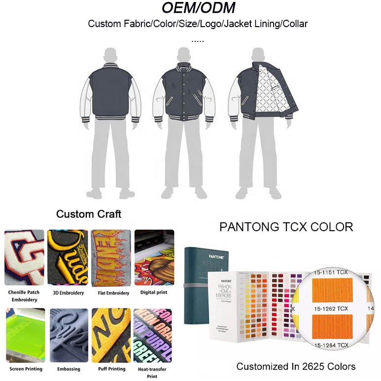 OEM Custom Design Men's White Duck Down Jacket Denim Warmth Windproof Waterproof Women's Puffer Coat Casual