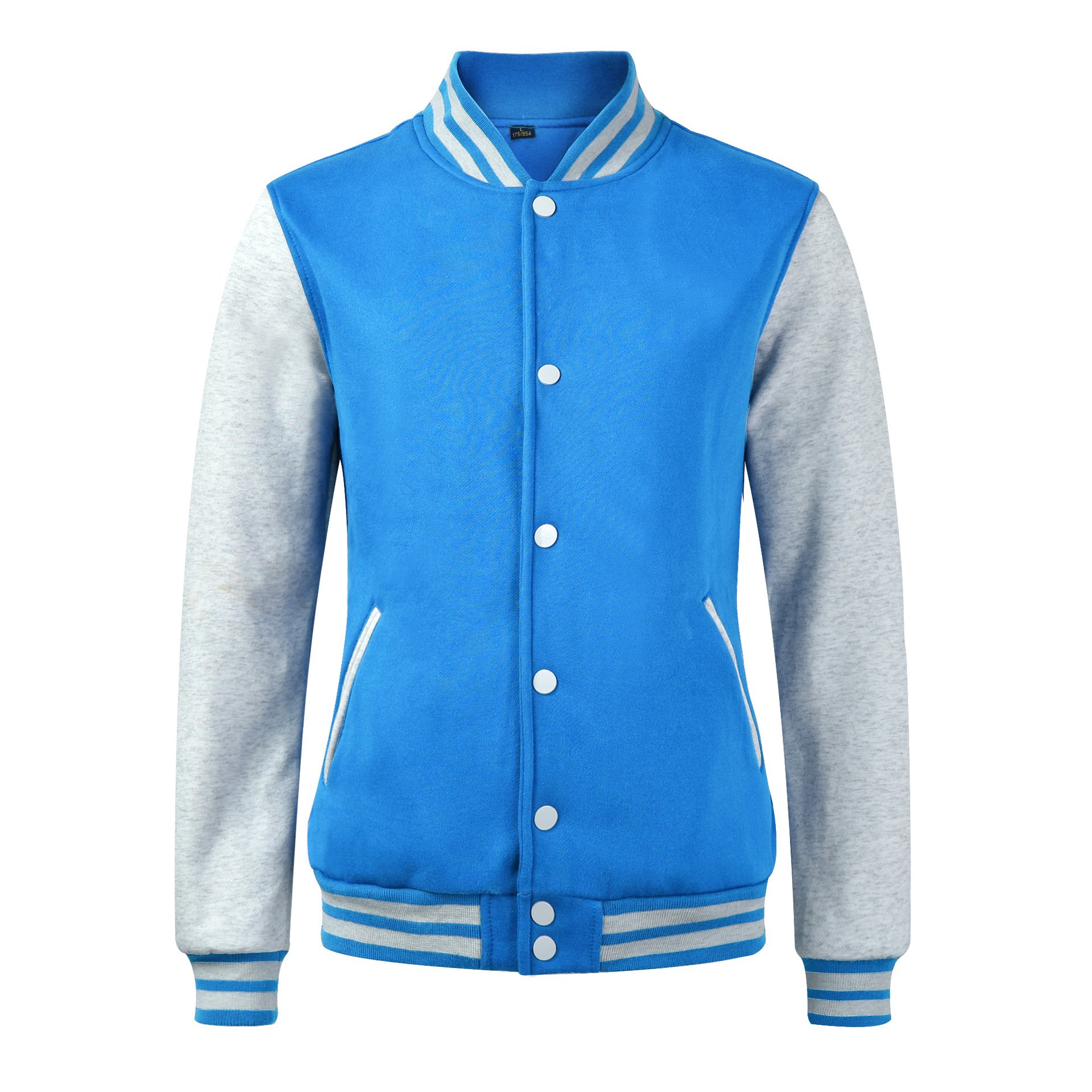 Plus size men's versity college jackets wholesale blank varsity jackets custom logo plain letterman varsity jacket for men 2024