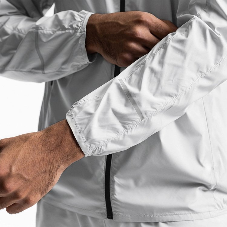 New Men Zipper Fitness Sportswear Jackets Outdoor Running Jacket Gym Front Zipper Jackets