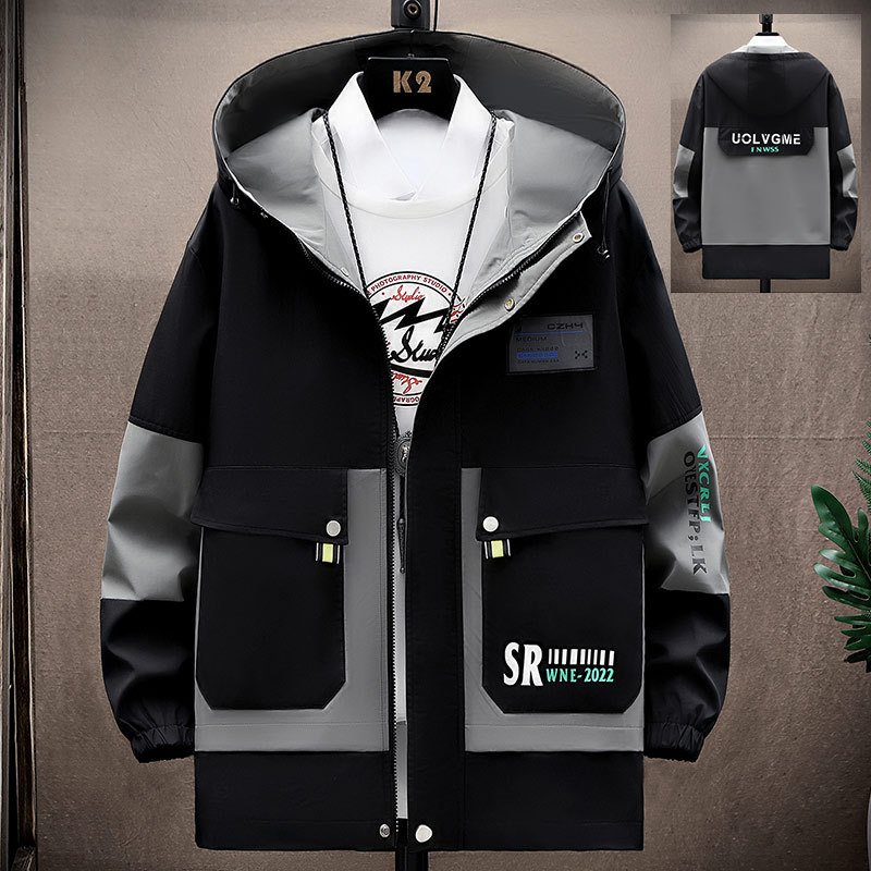 Autumn Hip Hop Men'S Suits Long Sleeve Sweat Two Piece Set Men Casual Pants Track Fashion Joggers Plus Size Jacket