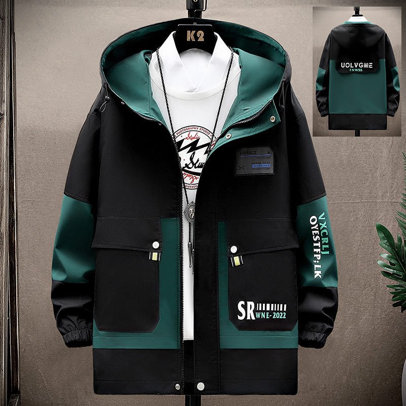 Autumn Hip Hop Men'S Suits Long Sleeve Sweat Two Piece Set Men Casual Pants Track Fashion Joggers Plus Size Jacket