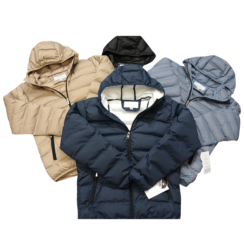 Custom made 100% Duck Down Feather Jacket Men's Winter Fashion 2023