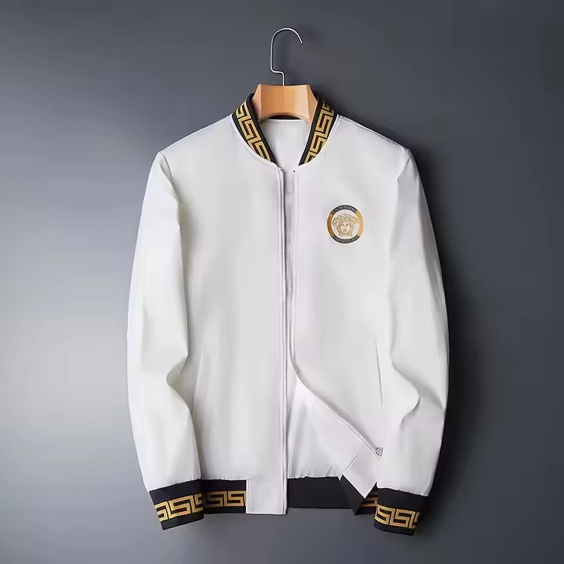 Dropshipping Men 's Jacket Fall Winter Clothing Vintage Embroidery Baseball Jackets Mens Jacket Outwear Men's Clothing