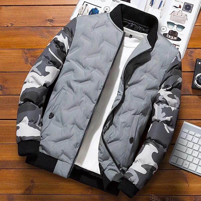 Wholesale Men's fashion Casual Jacket New style Wear Woolen Coat Jacket Men's Jacket