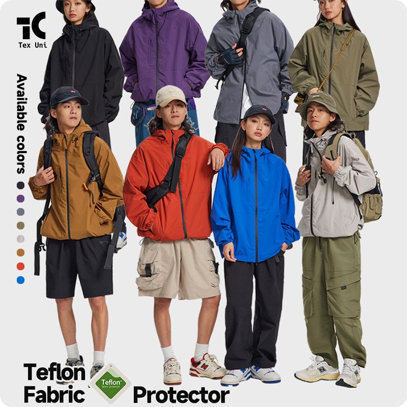 Three-Proof Loose Mountain Style Outdoor Clothing Men's Windproof Waterproof Spring Trendy Brand Workwear Hooded Jacket