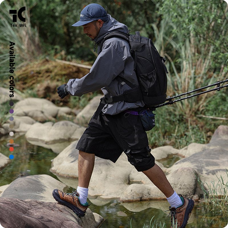 Three-Proof Loose Mountain Style Outdoor Clothing Men's Windproof Waterproof Spring Trendy Brand Workwear Hooded Jacket