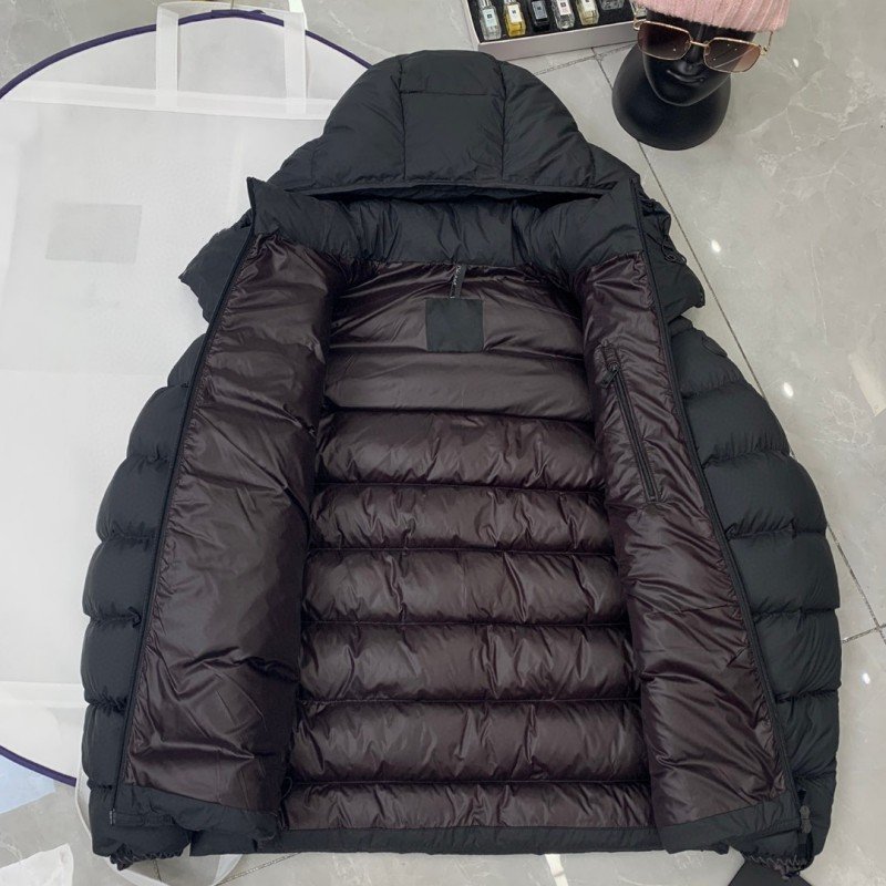 Men's White Duck Down Jacket Warm Hooded Thick Puffer Jacket Coat Male Casual High Quality Overcoat Thermal Winter Parka Men