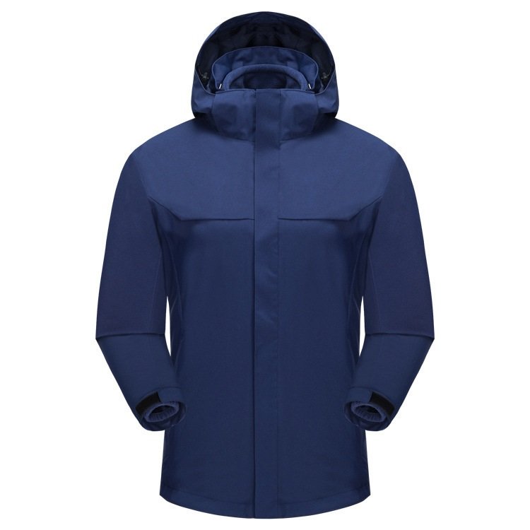 Rock Climbing Skiing Sports Outdoor Liner Removable Fleece Work Clothes Men'S And Women'S Jacket