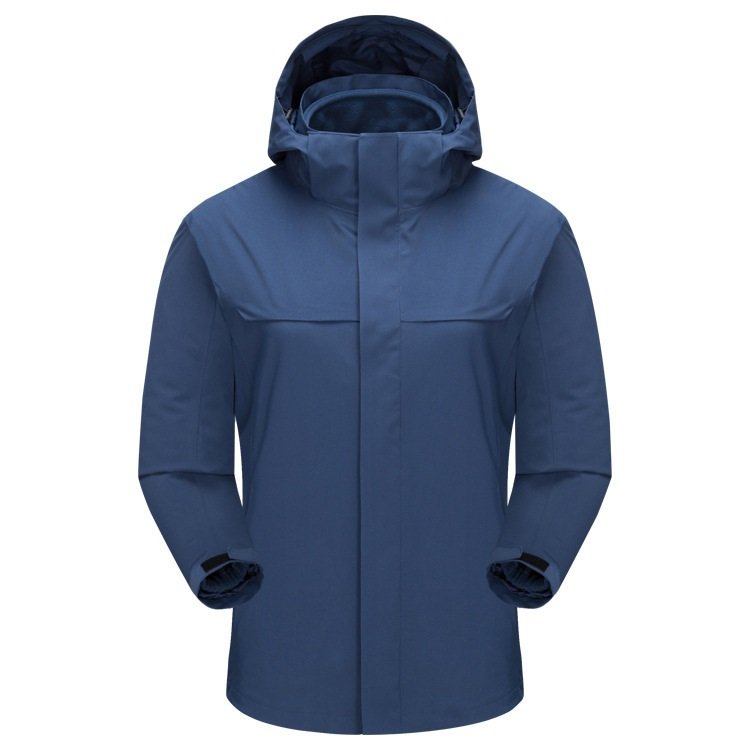 Rock Climbing Skiing Sports Outdoor Liner Removable Fleece Work Clothes Men'S And Women'S Jacket