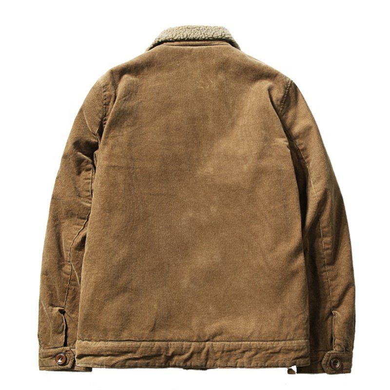 Manufacturer Custom Logo Street Wear Zip Up Fleece Coat Men's Winter Jacket Fleecy Lamb Men's Jacket Coat
