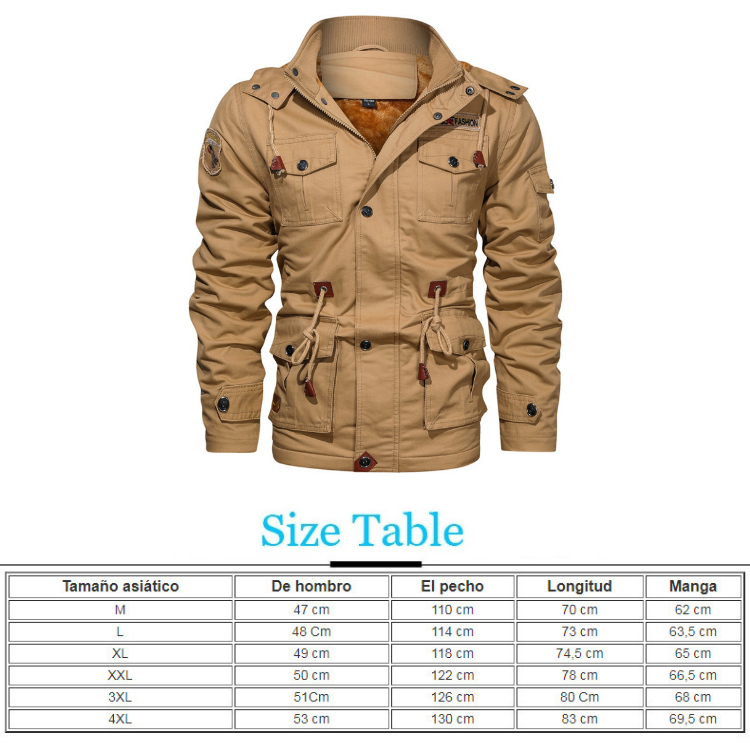 Jacket men's autumn and winter fleece lined padded warm keeping hooded cotton-padded coat mid-length cotton casual European mili