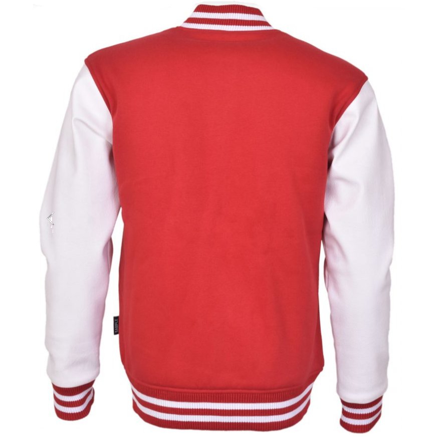 high Quality letterman varsity Genuine Leather Sleeve and Wool jacket Breathable Standard Plus Size Men's Jackets