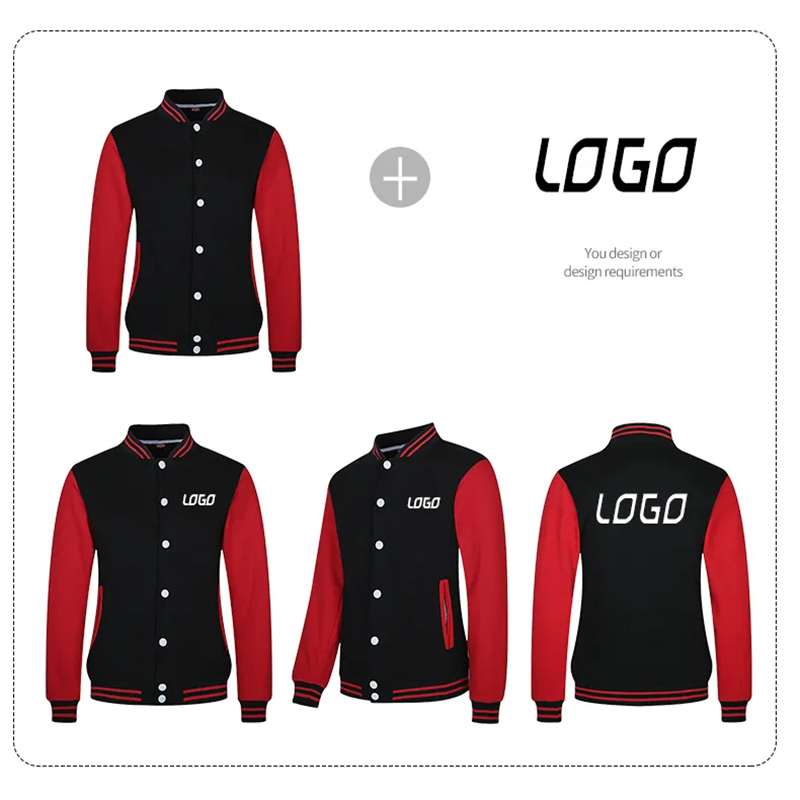 Winter Baseball Jacket For Men Custom Chenille Embroidery Letterman Plus Size Mens Varsity Jackets
