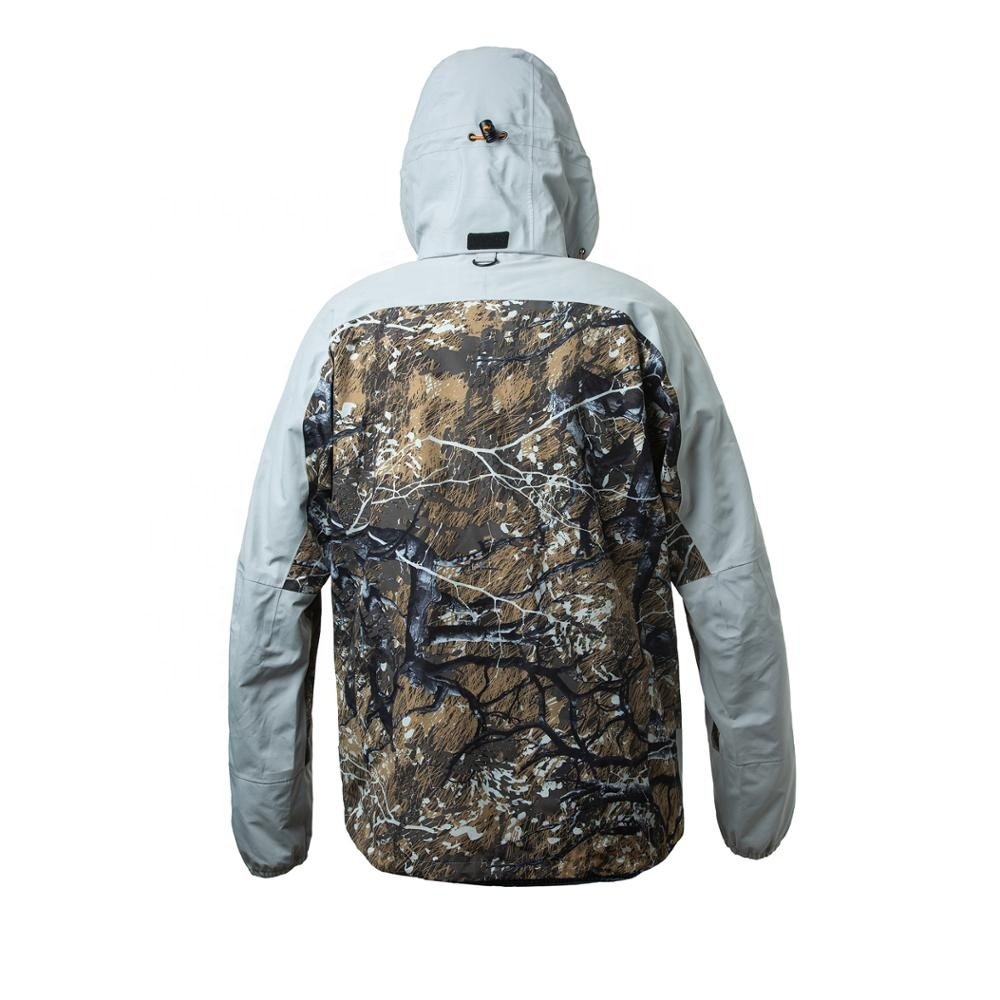 Windproof Jacket Breathable Waterproof Men Jacket Hooded Windbreaker Camouflage Jacket Casual Outer Wear