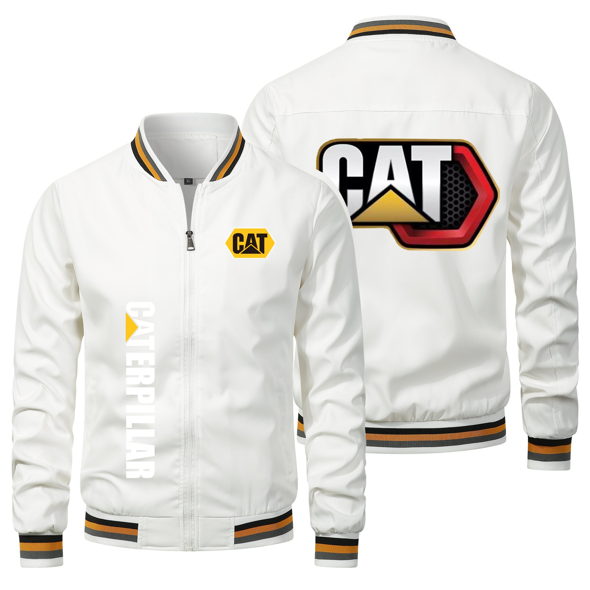 Men's jackets CAT Wing Logo Print Jacket fashion man coat Windbreaker Custom Motorcycle Racing men's coats