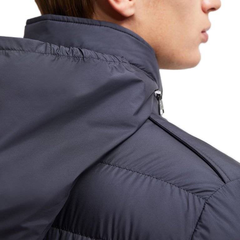 Custom Chinese-style padded jacket for men big pockets plus size men's jackets stand collar outdoor jackets