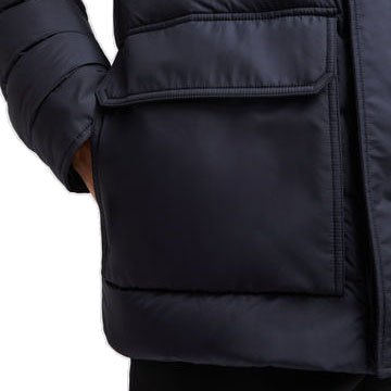 Custom Chinese-style padded jacket for men big pockets plus size men's jackets stand collar outdoor jackets