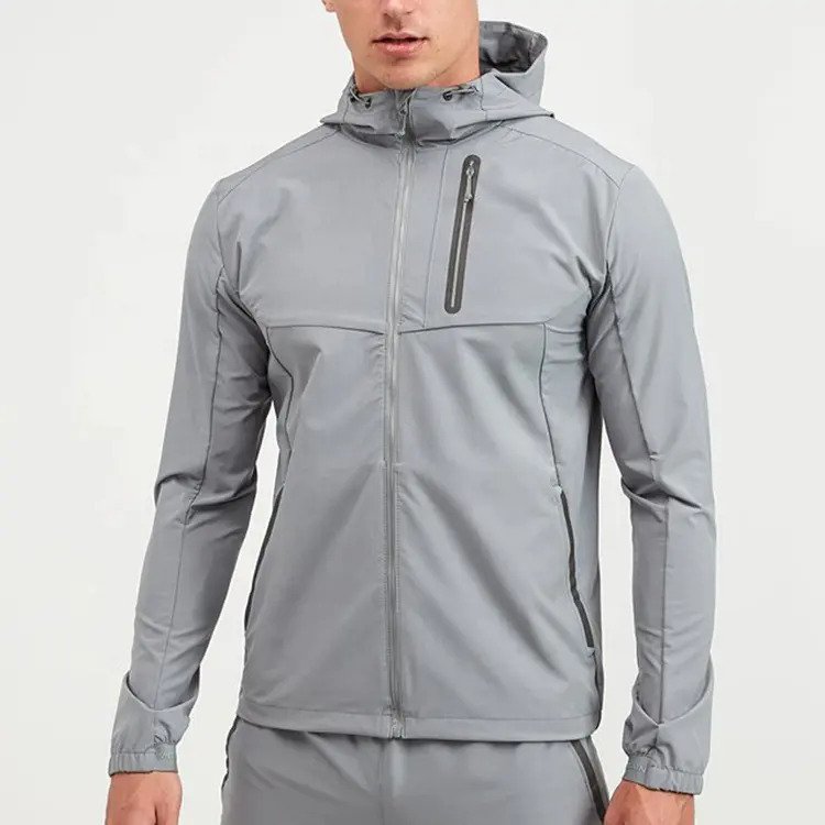 Men's Jacket-Lightweight Casual Spring Fall Thin Bomber Zip Pockets jacket Outwear Wind Breaker Personalized Windbreaker Jacket