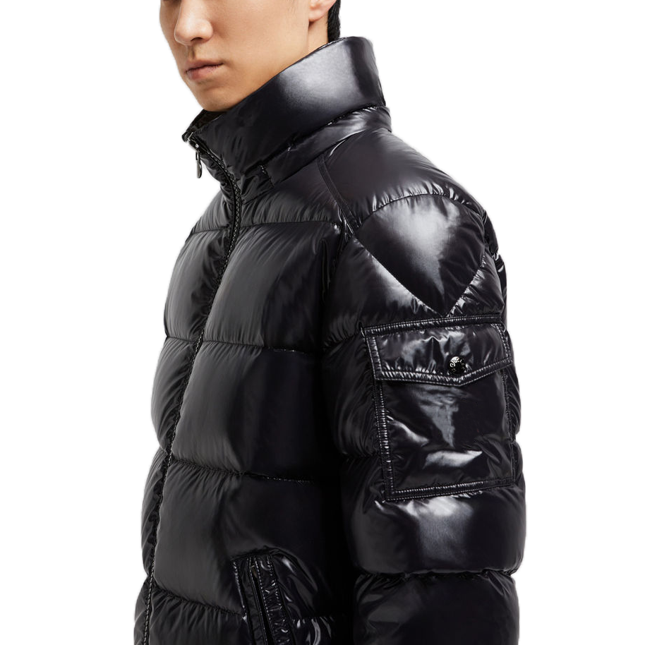 Warm Custom hooded men's jackets pockets solid color jacket for men streetwear motorcycle jacket
