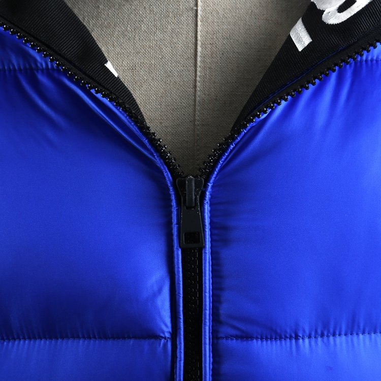 OEM Custom Design Winter Down Coat Hoodie Puffer Men Jacket Streetwear Printing Webbing Thickening Bubble Coats Men's Jacket