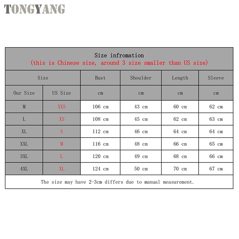 TONGYANG Fashion Spring Men's Jackets Solid Coats Male Casual Stand Collar Jacket Outerdoor Overcoat M-XXXXL
