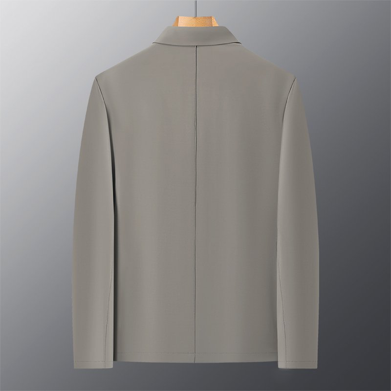High Quality Luxury Jacket Men Loose Fitting Style Business Suit Work Jacket Men Italy Woven Blank Men'S Jacket Coats Company