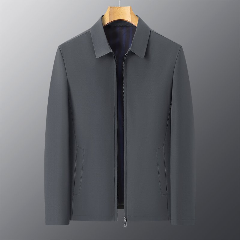 High Quality Luxury Jacket Men Loose Fitting Style Business Suit Work Jacket Men Italy Woven Blank Men'S Jacket Coats Company