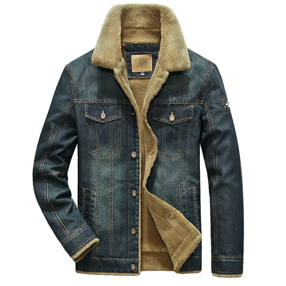 Hot Varsity Denim Selling Latest Heavy Weight Men's Denim Jacket Breathable Classic Coat High Quality 2024 Fabric Single