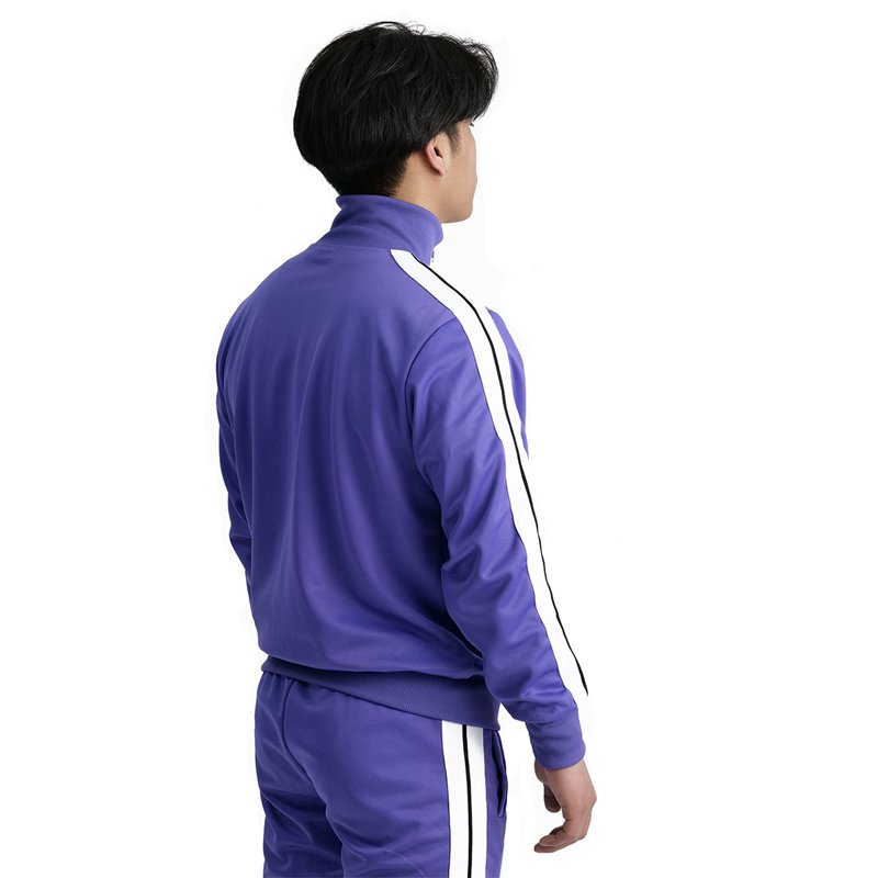 Outerwear full zipper sweatshirt gym coats track jacket custom man sports men's jackets