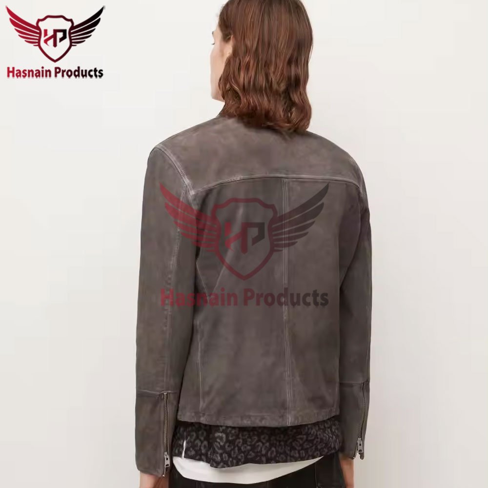 Ultimate Style Statement: Premium Suede Leather Jacket for Men Suede leather jacket Premium quality Hot sale Men's fashion