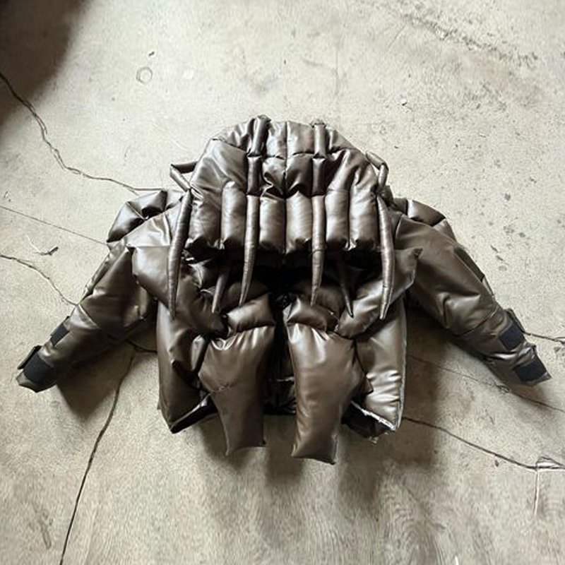DIZNEW puffer Jacket men Custom designer personalised streetwear waterproof down jacket for men logo