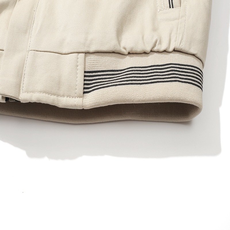 Hot Selling Handsome Style Men's Thick Jackets Plus Size Winter Micro Polar Fleece Varsity Men's Jacket