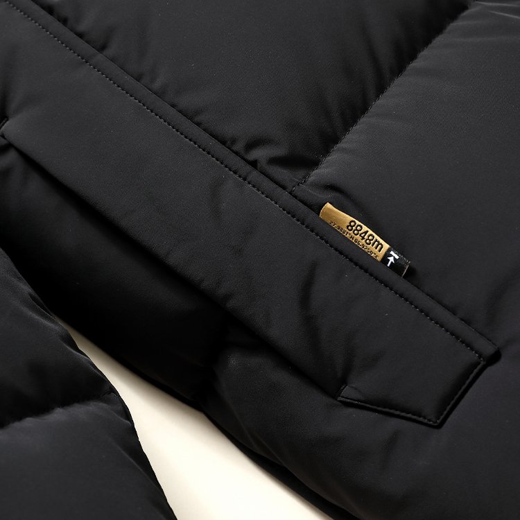 Wholesale both work and life suitable coat digital printing windproof thick down puffer men's jacket
