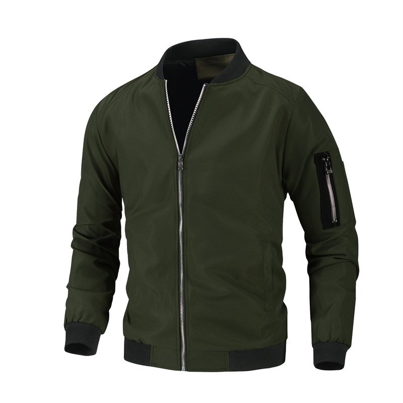 Men'S Custom Spring And Autumn Korean Version Of The Trend Large Size Loose Autumn And Winter Casual Baseball Jacket