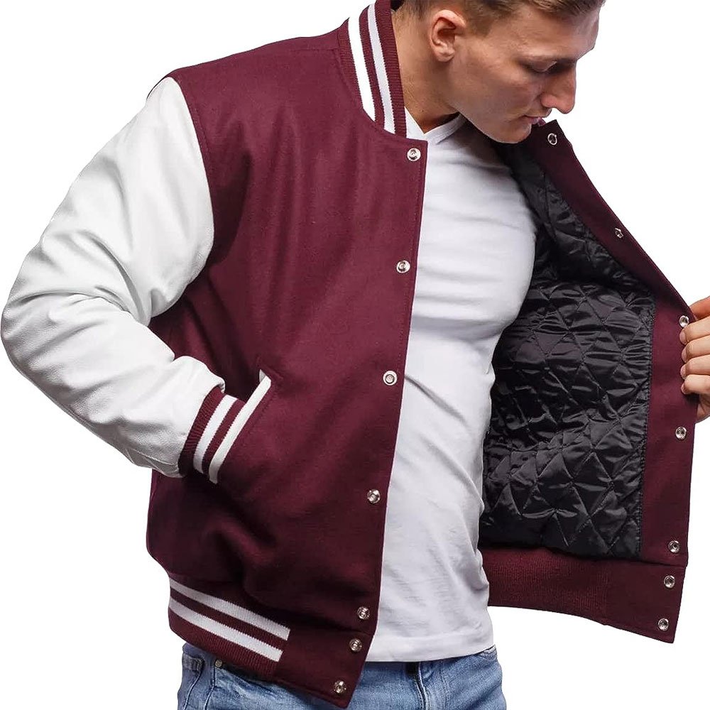 Men's Varsity Jackets: Outdoor Embroidered Streetwear Clothing Wholesale Hip Hop Long Sleeve Letterman Jackets Fashion-forward
