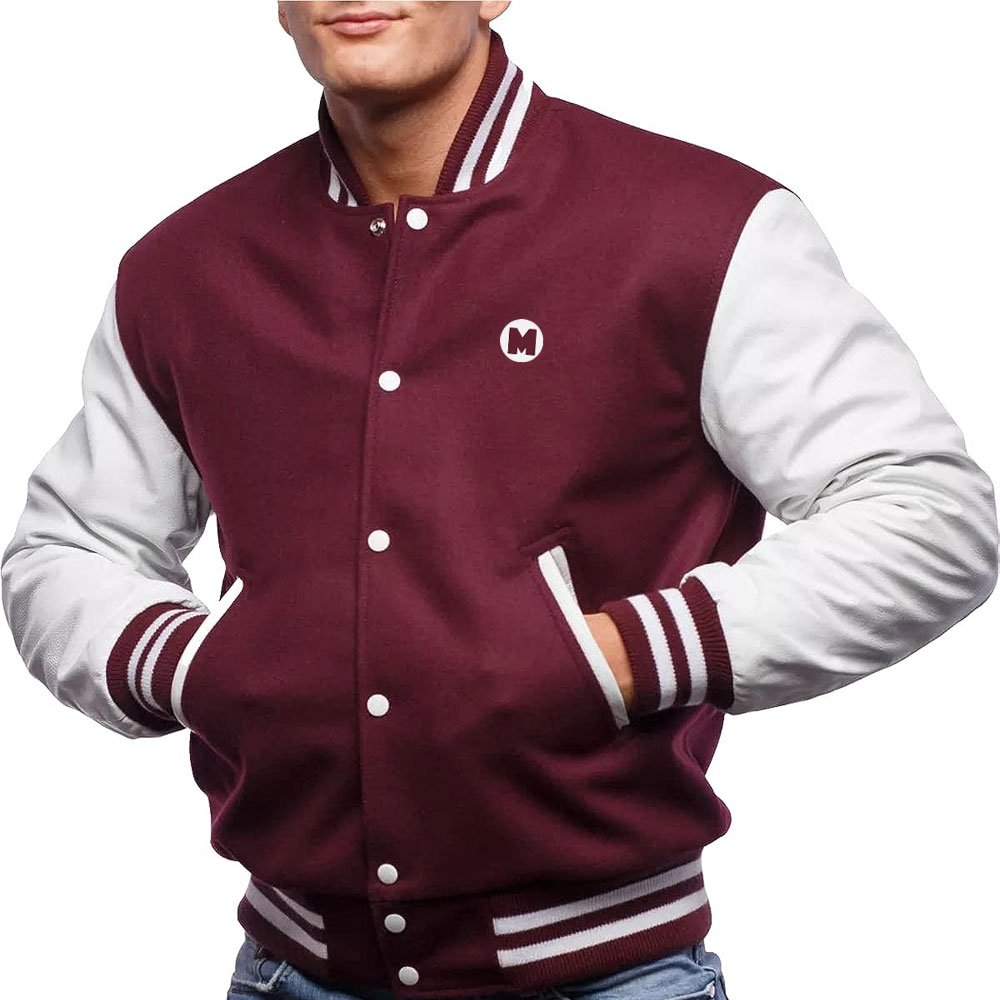 Men's Varsity Jackets: Outdoor Embroidered Streetwear Clothing Wholesale Hip Hop Long Sleeve Letterman Jackets Fashion-forward