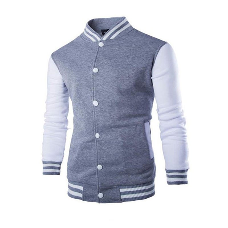 Plus size men's versity college jackets wholesale blank varsity jackets custom logo plain letterman varsity jacket for men