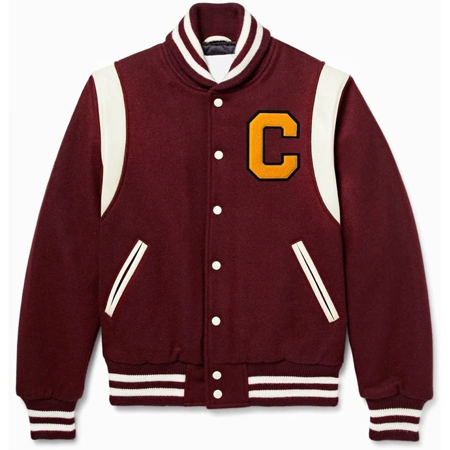 Causal Slim Fit Cotton Bomber Jackets Letterman Boys College Varsity Jackets Custom Men's Fashion Winter Jacket Stand Casual
