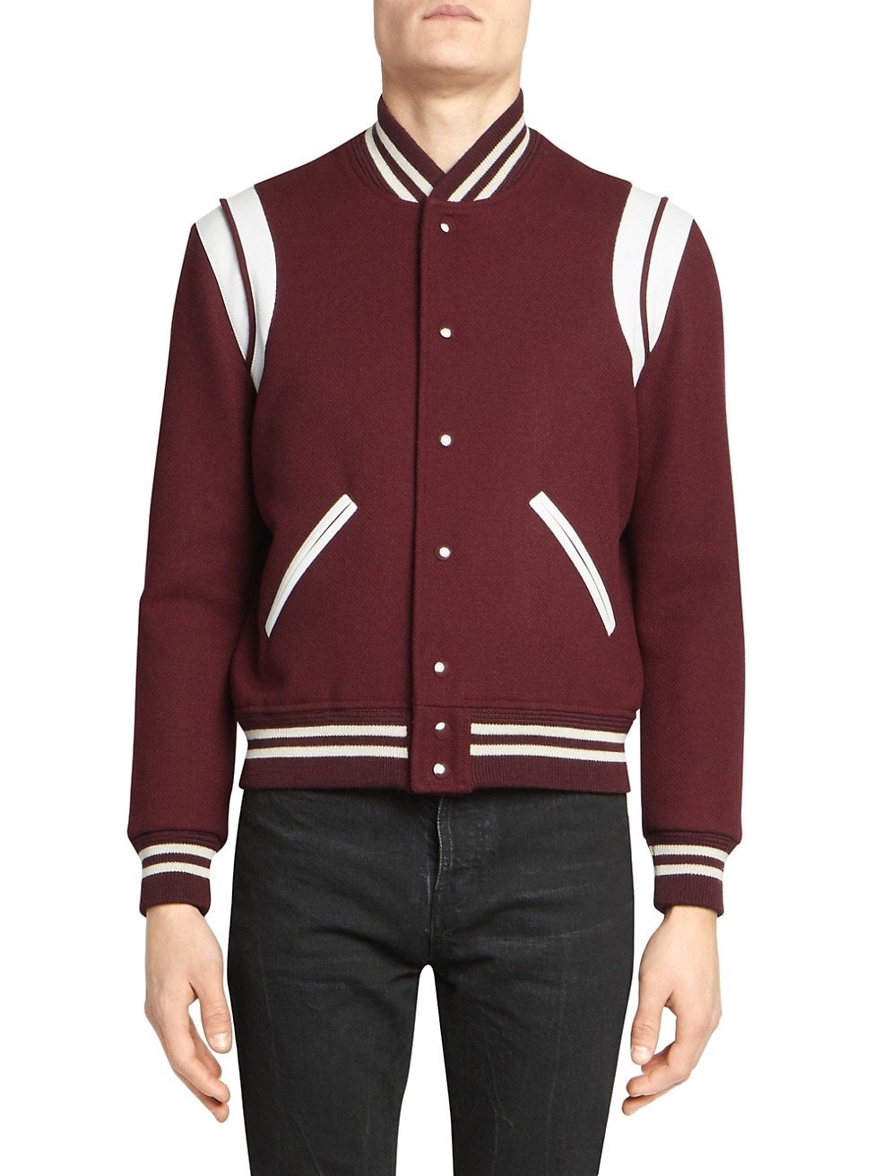 Causal Slim Fit Cotton Bomber Jackets Letterman Boys College Varsity Jackets Custom Men's Fashion Winter Jacket Stand Casual
